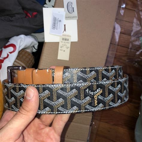 green goyard belt|goyard belt luxury.